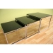 Allisyn Black Glass Nesting Tables - WI-ALG-9026-Black