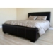 Wakefield Queen Leather Bed in Brown - WI-B-16-509