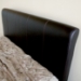Wakefield Queen Leather Bed in Brown - WI-B-16-509