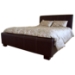 Wakefield Queen Leather Bed in Brown - WI-B-16-509