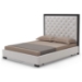 Bristol Tufted Light Grey Linen Queen Bed - WI-B-166-C279-QUEEN-BED