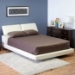 Romar Queen Platform Bed with Adjustable Headboard - WI-B-177-8143-QUEEN