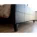 Seth Queen Leather Platform Bed in Brown - WI-B-22-509