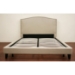 Aisling Cream Fabric Platform Bed - WI-B-55B-C250-X