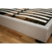 Favela Beige Linen Queen Platform Bed - WI-B-62-CW-018