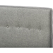 Callasandra Linen Platform Bed - Button Tufted - WI-BBT6441