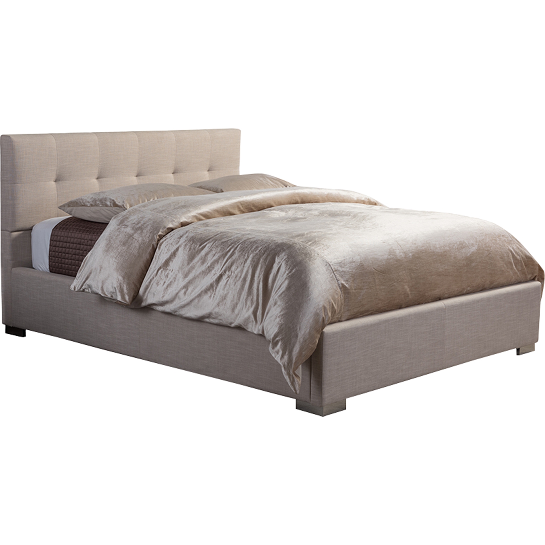 Regata Upholstered Platform Bed - Tufted 