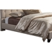 Anica Scalloped Fabric Platform Bed - Button Tufted - WI-BBT6483-BED