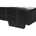 Atlas Faux Leather Full Platform Bed - Black - WI-BSL098-FULL-BLACK