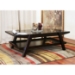 Breiter Wenge Wood and Glass Coffee Table - WI-C138-WE