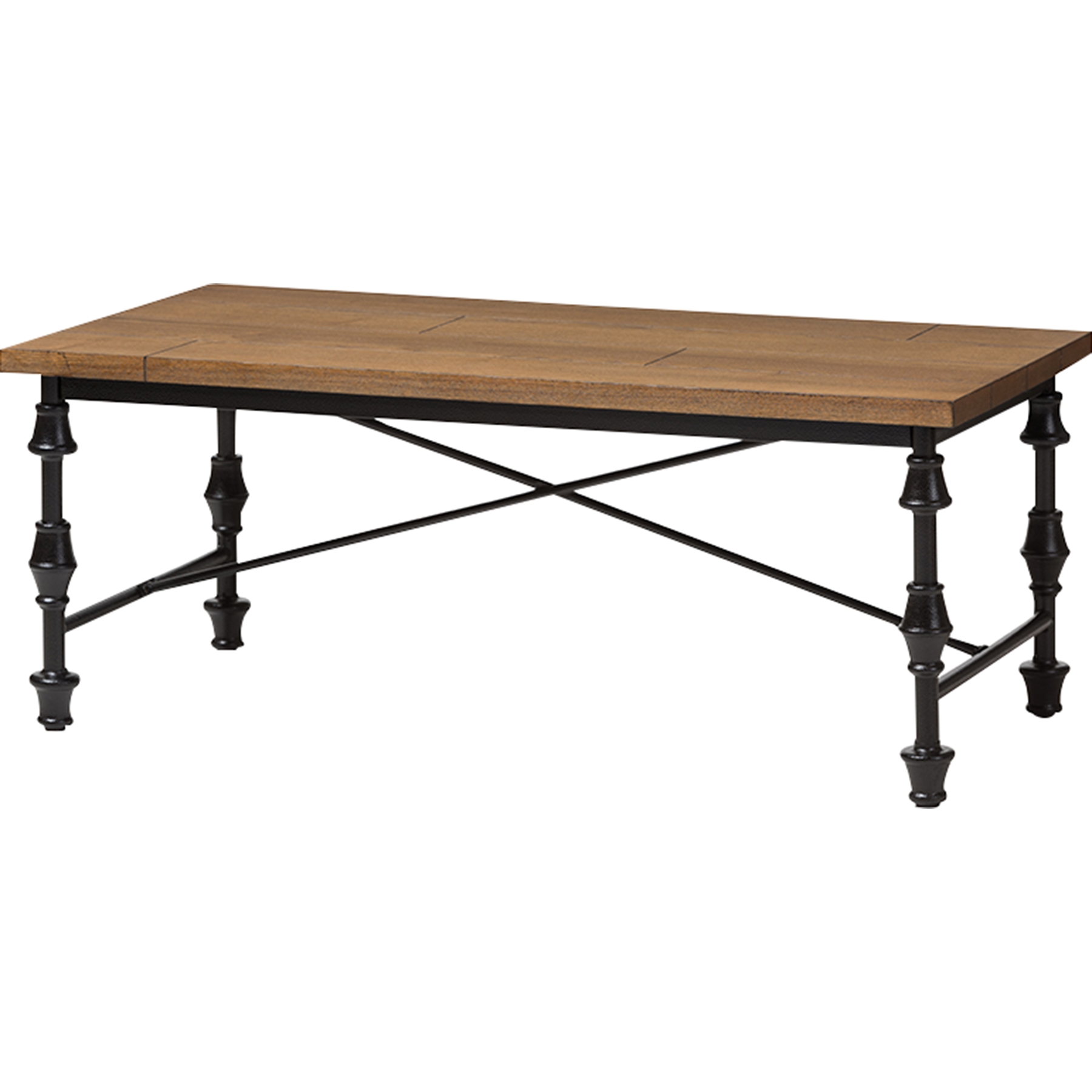 Julian Occasional Coffee Table - Brown, Black 