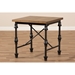 Julian Occasional Side Table - Brown, Black - WI-CA-1128-ET