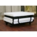 Giovanni Brown Microfiber Ottoman Bed - WI-CB-6002