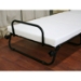 Giovanni Brown Microfiber Ottoman Bed - WI-CB-6002