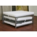 Gianna Tan Microfiber Ottoman Bed - WI-CB-6007