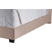 Juliet Upholstered Platform Bed - Button Tufted, Brown - WI-CF8610-BROWN-BED