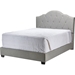 Juliet Upholstered Platform Bed - Button Tufted, Gray - WI-CF8610-GRAY-BED