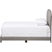 Lexi Upholstered Bed - Curvaceous Headboard, Nailheads - WI-CF8747-F-BED