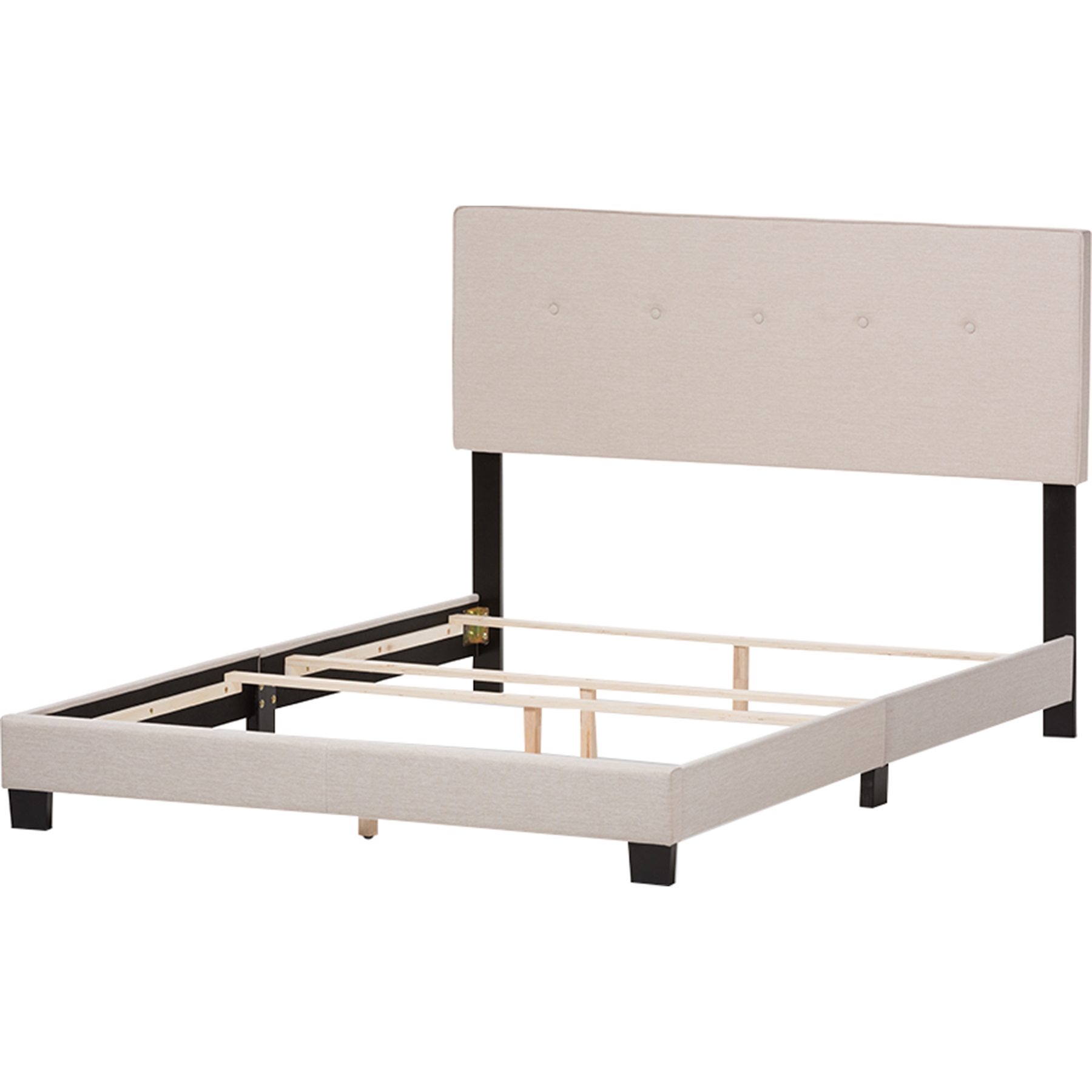 Hampton Upholstered Bed - Button Tufted 