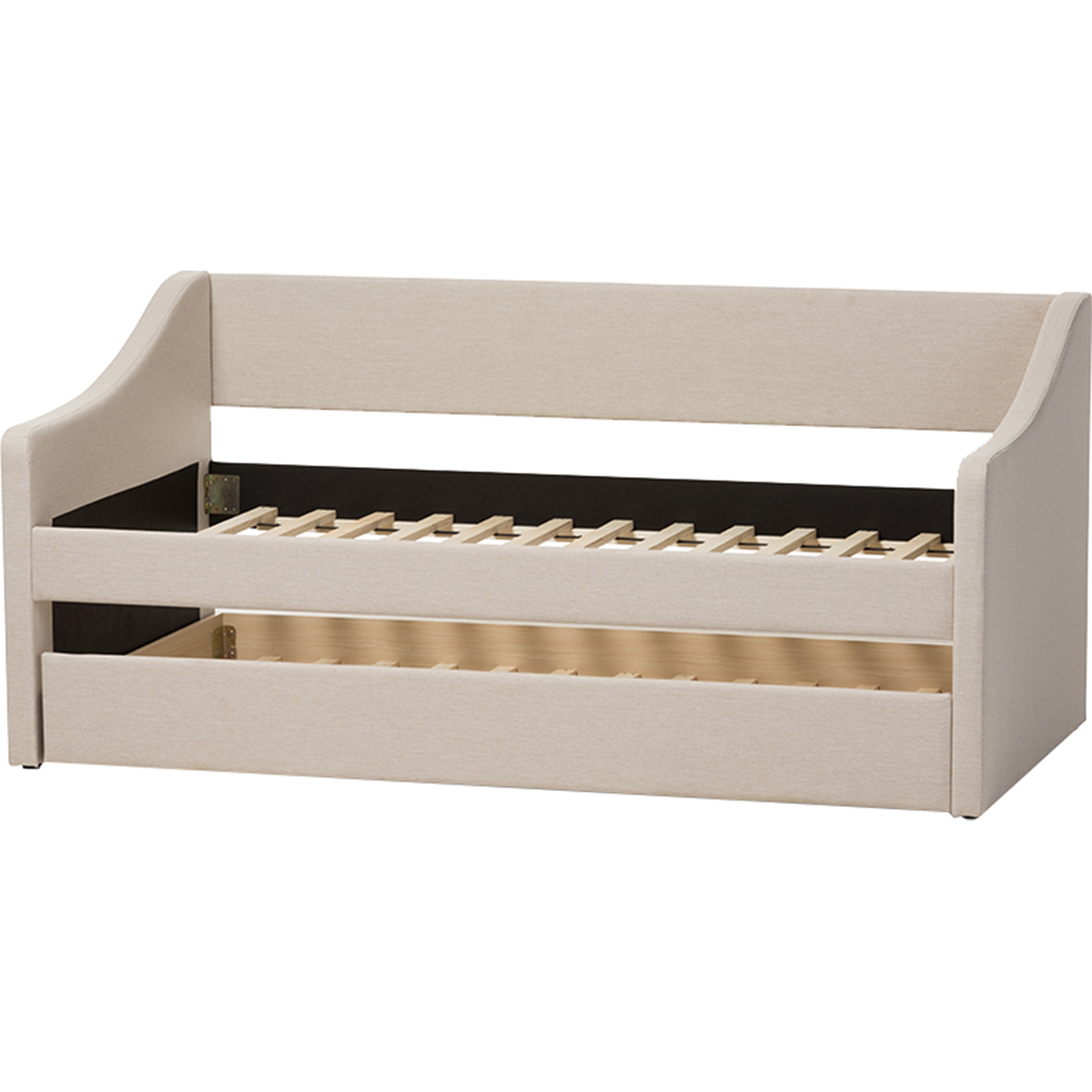 Barnstorm Fabric Upholstered Daybed - Guest Trundle Bed 