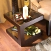Colleen Glass Square Side Table - WI-CT-003