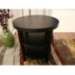 Charleston Modern Black Wood End Table - WI-CT-112-BLK