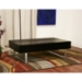 Noemi Black Wood Coffee Table with Storage - WI-CT-120-BLK