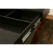 Noemi Black Wood Coffee Table with Storage - WI-CT-120-BLK