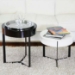 Jurra Lacquer Modern End Table Set - WI-CT-175A-CT-175B