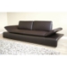 Flair Dark Brown Leather Adjustable Arm 2-Piece Convertible Sofa Set - WI-FLAIR-SET