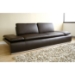 Flair Dark Brown Leather Adjustable Arm 2-Piece Convertible Sofa Set - WI-FLAIR-SET