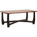 Straitwoode Rectangular Coffee Table - Cherry and Dark Brown - WI-HM909-30-CT