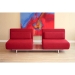 Elona Contemporary Convertible Sofa - Red - WI-LK06-2-D-06-RED