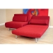 Elona Contemporary Convertible Sofa - Red - WI-LK06-2-D-06-RED
