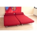 Elona Contemporary Convertible Sofa - Red - WI-LK06-2-D-06-RED