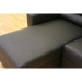 Drake Leather Chaise Sleeper Sofa - Black - WI-LS3025X