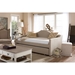Prime Upholstered Daybed - Roll-Out Trundle Bed, Beige - WI-PRIME-BEIGE-DAYBED