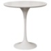 Immer White Mid-Century Style End Table - WI-RT-335-X