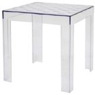 Parq Clear Acrylic Modern End Table