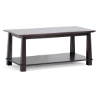 Havana Brown Wood Modern Coffee Table