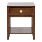 New Jersey Brown Wood End Table