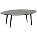 Griffith Wooden Coffee Table - Wenge, Leaf-Shaped Top - WI-TB807-WENGE-CT