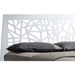 Jennifer Tree Branch Inspired Platform Bed - White - WI-TMH-BD-02-WHITE-BED