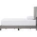 Paris Upholstered Twin Tufted Bed - Gray - WI-WA1212-TWIN-GRAY