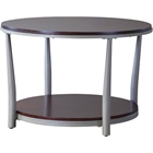 Halo Round Coffee Table - Brown