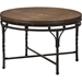 Austin Round Coffee Cocktail Table - Brown, Antique Bronze - WI-YLX-2687-CT