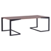 Sister Coffee Table - Walnut and Black - ZM-100150