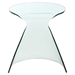 Quest Side Table - Clear - ZM-404090